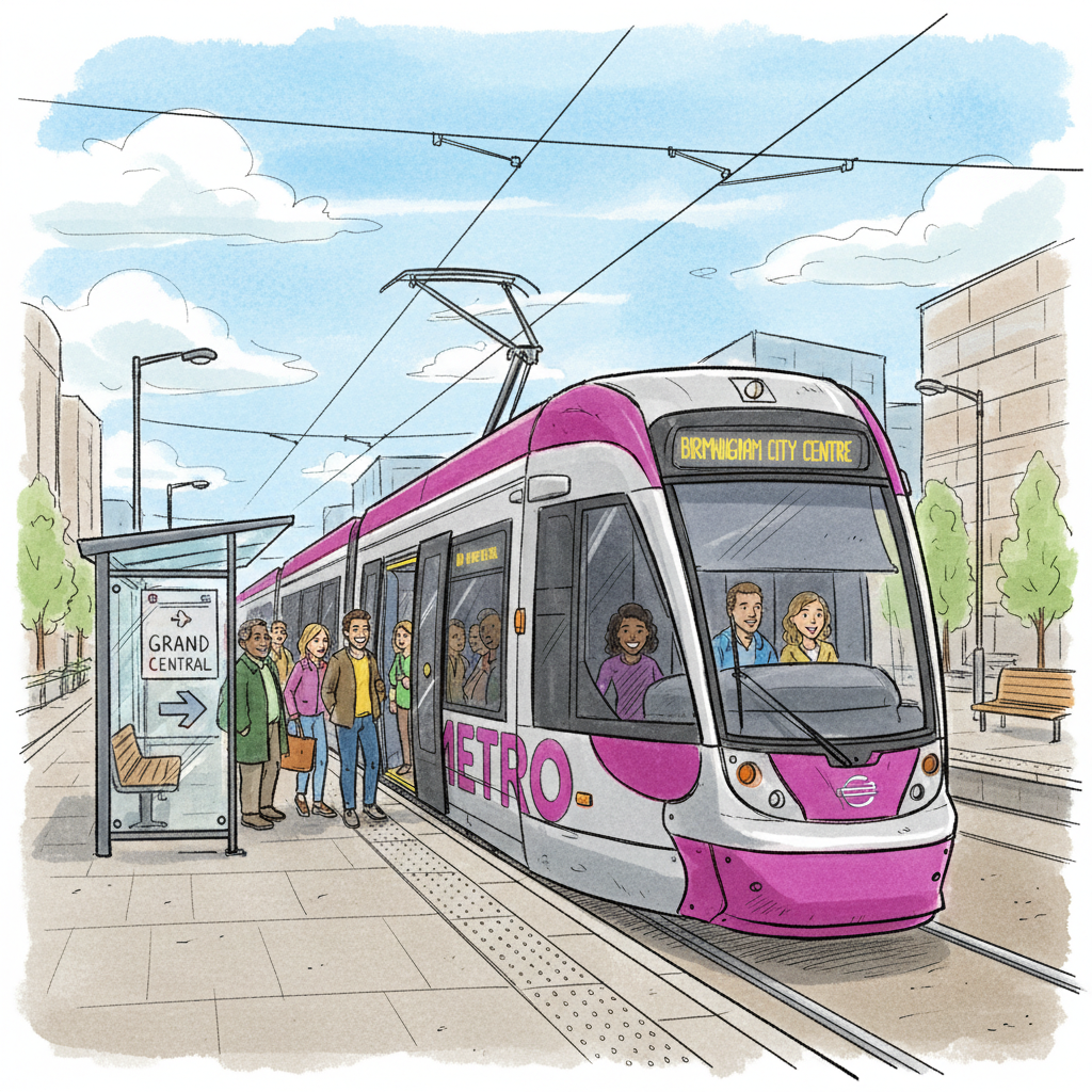 West Midlands Metro Delivers 8-Minute Service