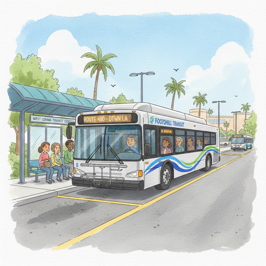 West Covina Transit Center Renovates for Better Service