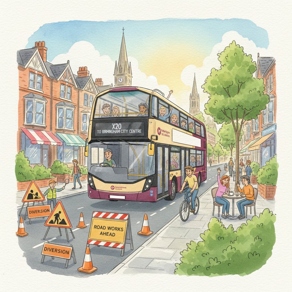 West Midlands Repairs Salisbury Road to Improve Safety