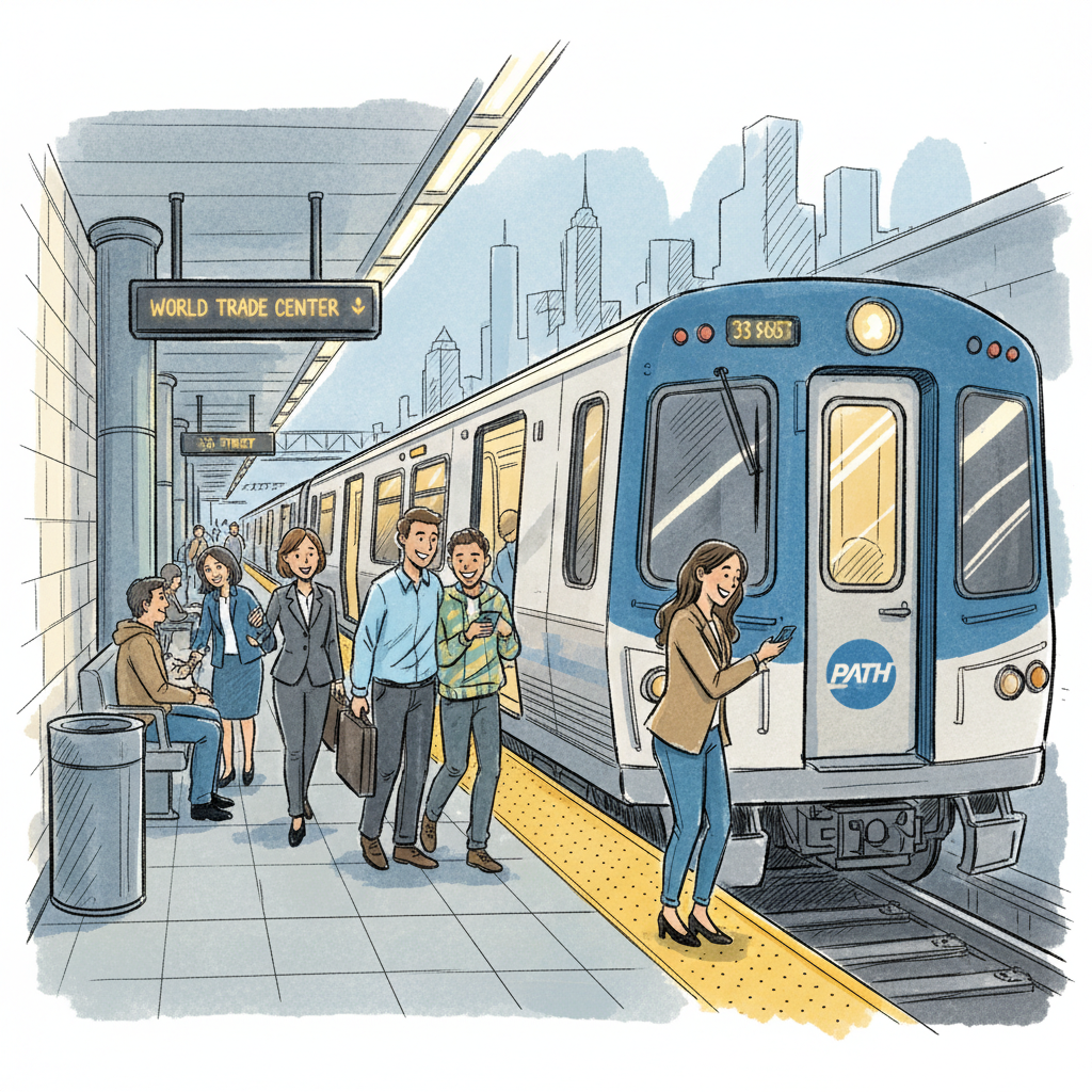 NYC PATH Keeps Journal Square Open During Nightly Cleaning