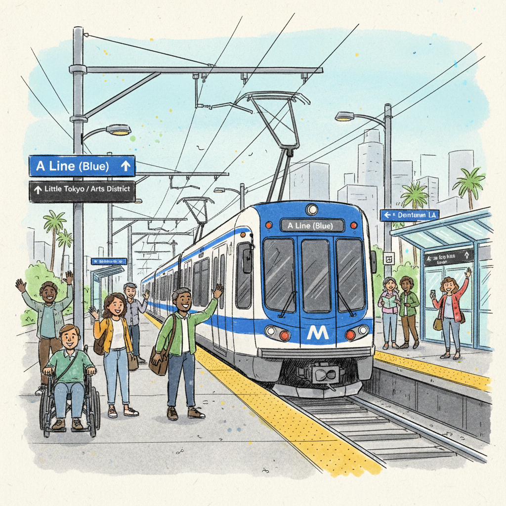 LA Metro A Line Bounces Back After Copper Theft