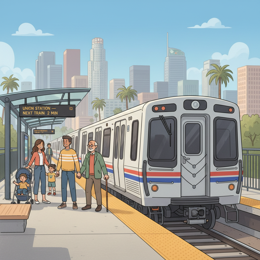 LA Metro Secures $94M for 2028 Olympics Transit