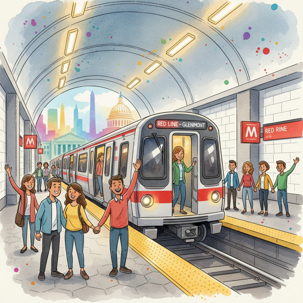 DC-Maryland-Virginia Red Line Adapts After Door Issue