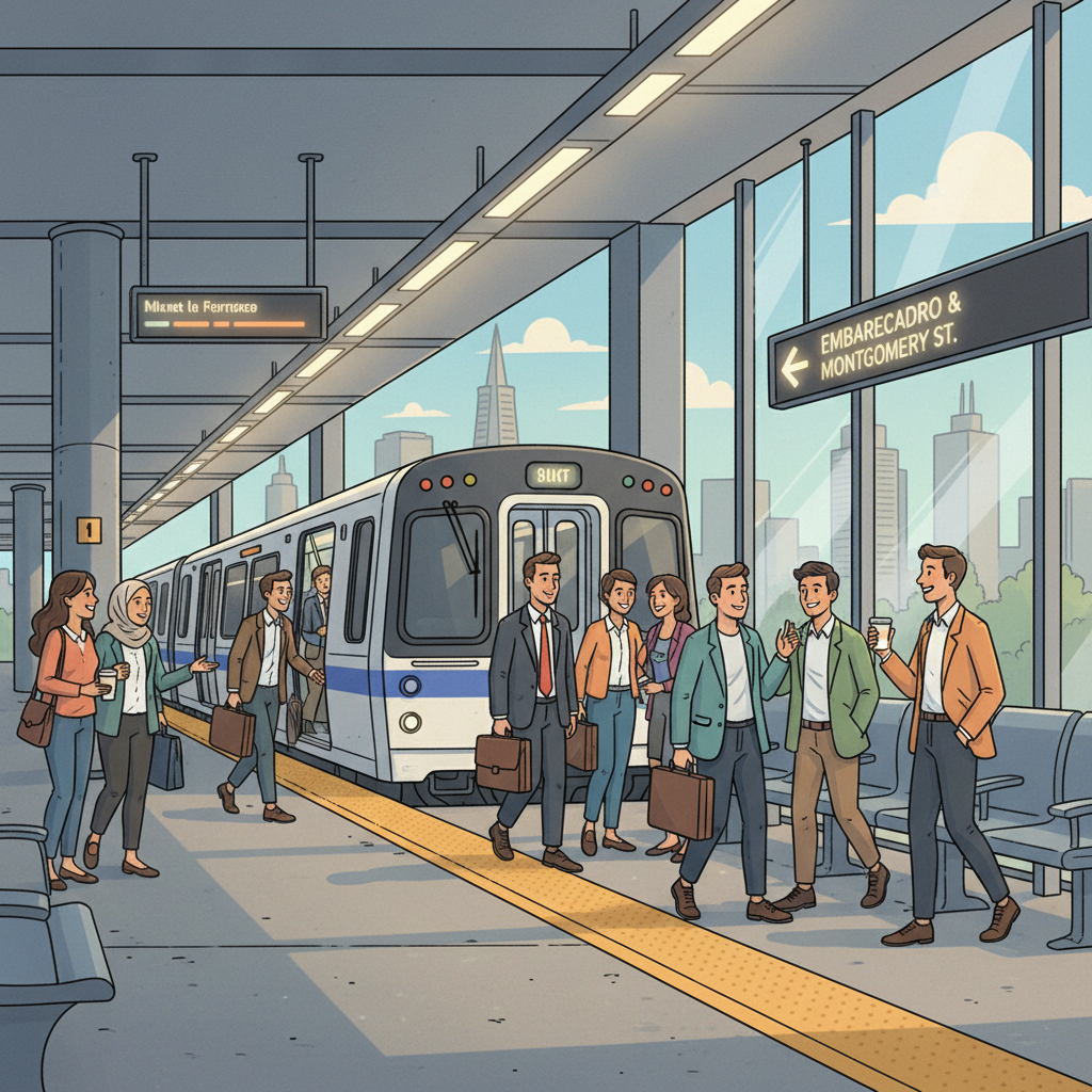 SF Bay Area Transit Ridership Climbs 3.1% in Q1