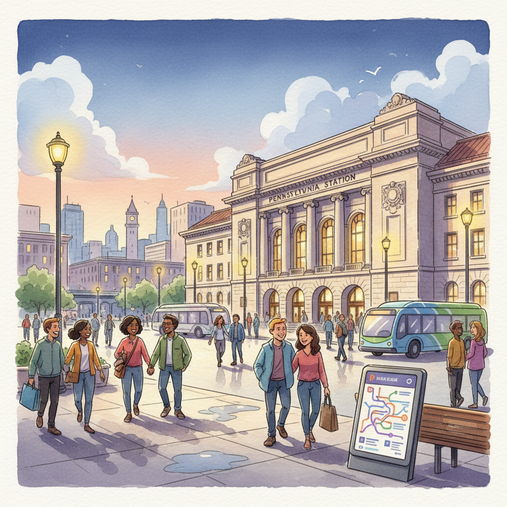 Newark Penn Station Nightly Cleaning Keeps Hub Running