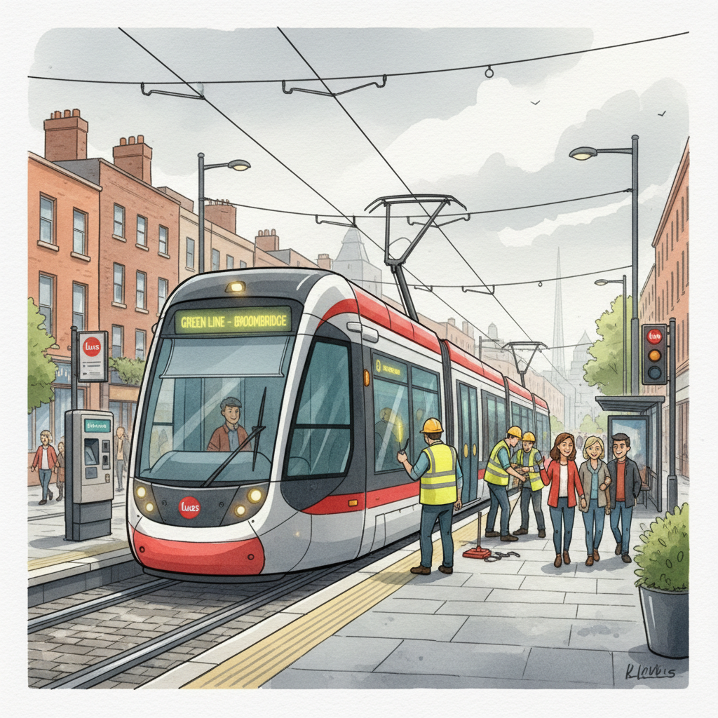 Ireland's Luas Teams Keep Dublin Moving Daily
