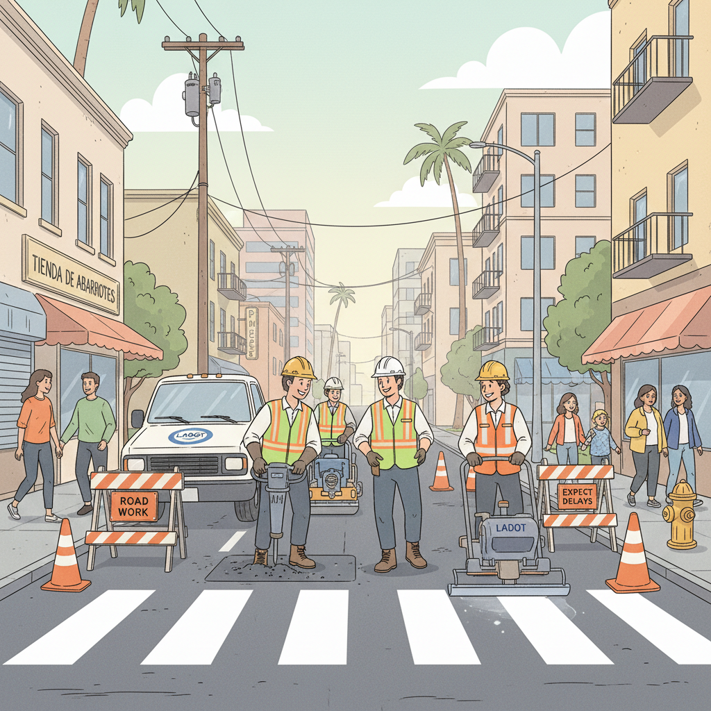 LA Breaks Ground on Safer Streets for Pico-Union