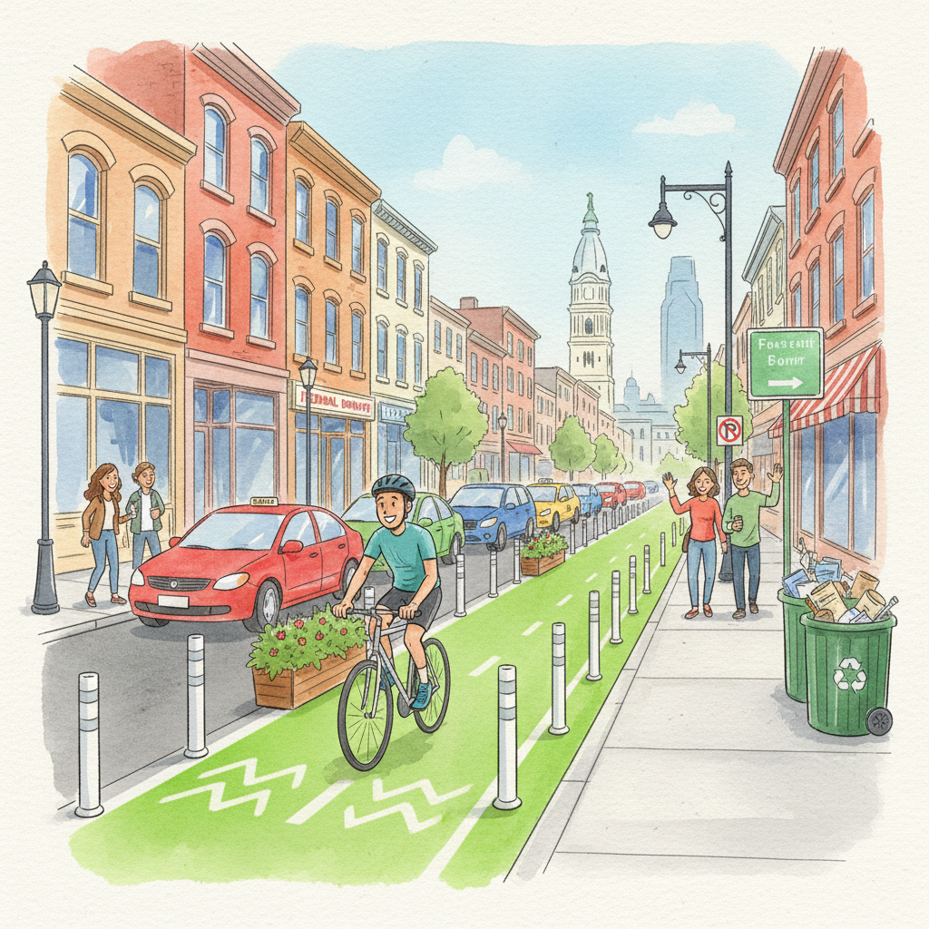 Philadelphia Bike Lanes Evolving After Court Order