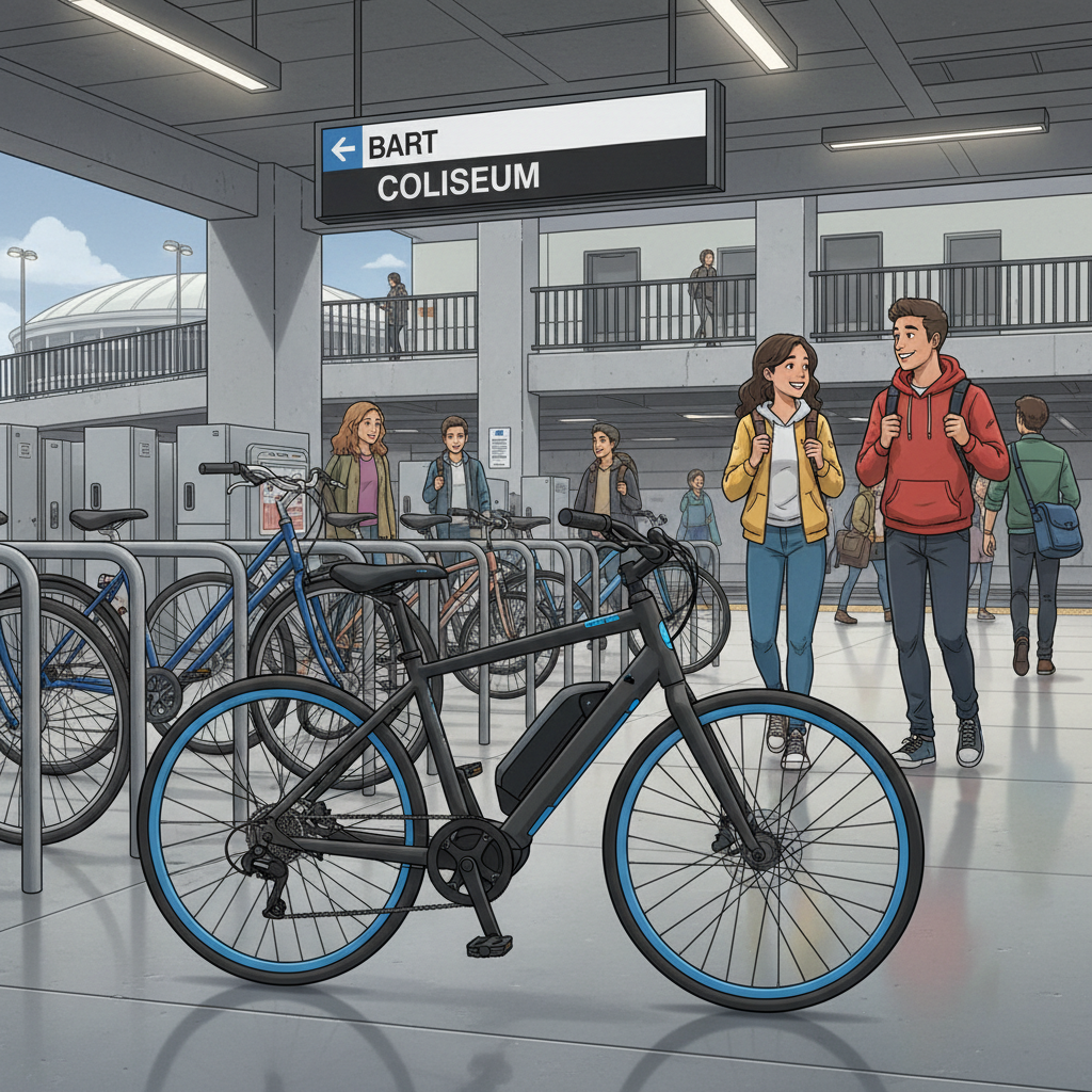 SF BART Launches E-Bikes to Connect Communities