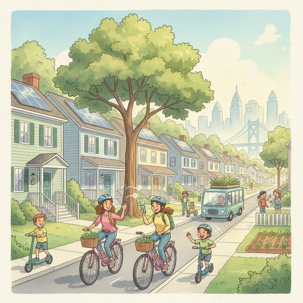 Philadelphia Family Safe After Tree Strikes Home