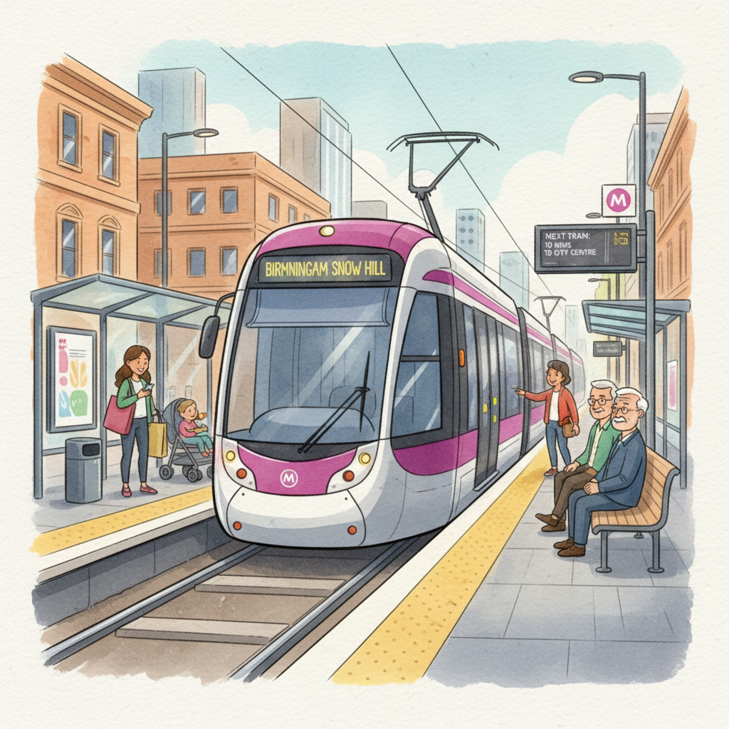 West Midlands Metro Adapts Service Amid Changes