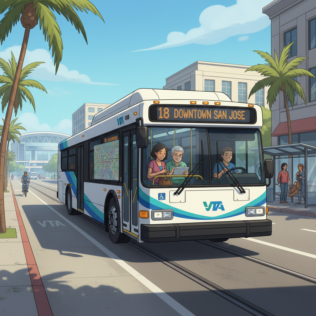 SF's VTA Line 18 Back on Track After Detour