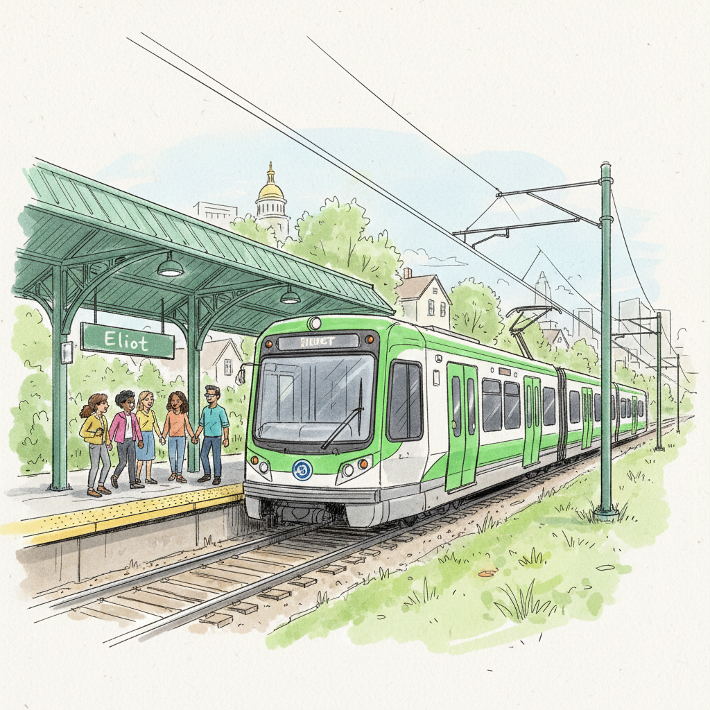 Boston Green Line D Branch Back on Track After Delays