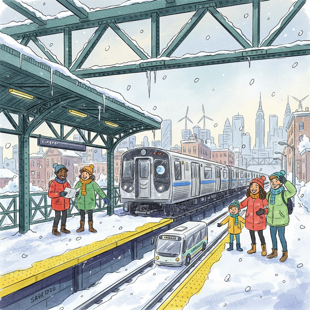 NYC Transit Bounces Back After Weekend Snow