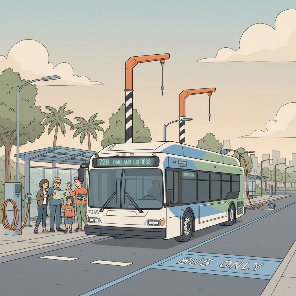 SF Bay Area Leads California's Electric Transit Push