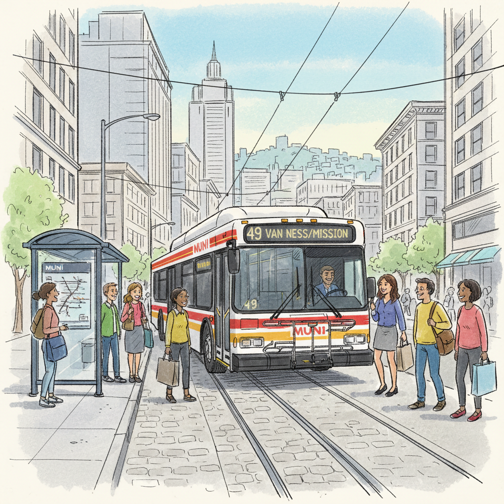 SF Transit Adjusts Routes — Plan Ahead This Week