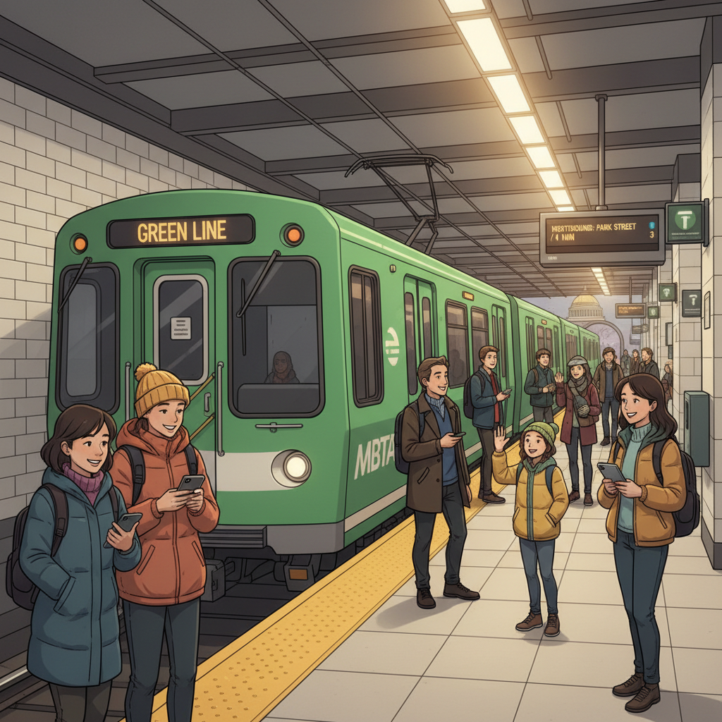 Boston Green Line Upgrades Safety Tech in 10 Days