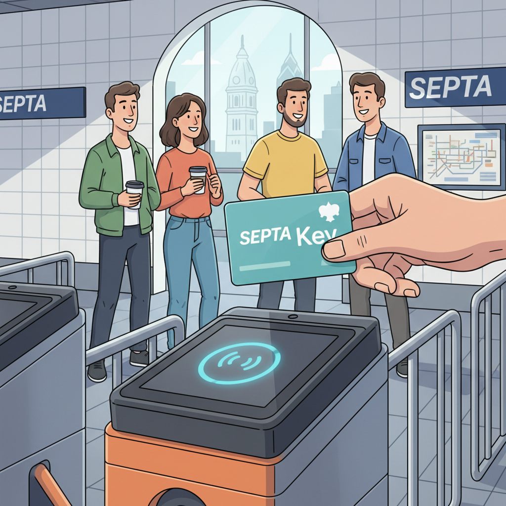 Philadelphia SEPTA Riders Get New Key Cards by Year-End