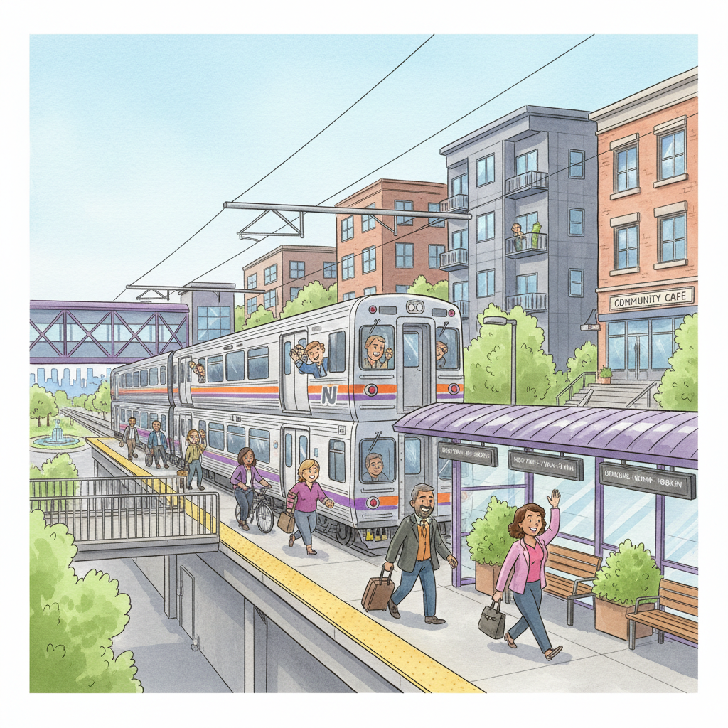 NJ Transit Helps Communities Build Around Transit