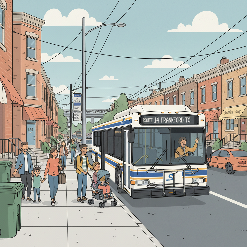 Philadelphia Transit Adapts for Community Celebration