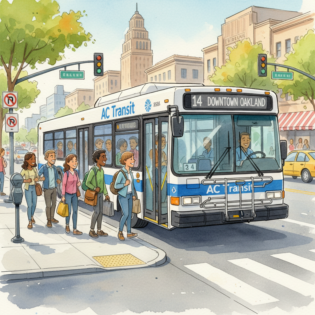 SF Bay Area Transit Adapts 15 Routes for Better Service