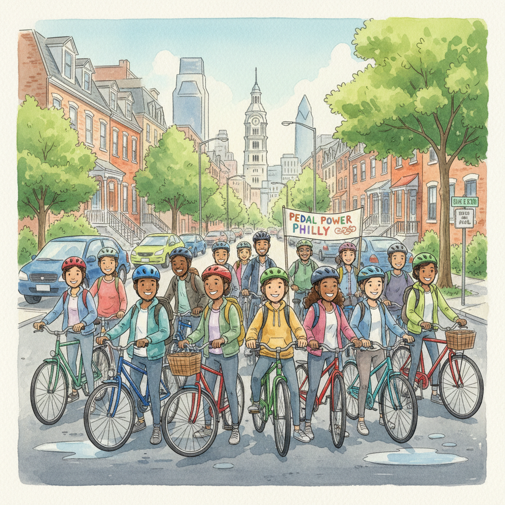 Philadelphia Cyclists Rally for Safer Streets