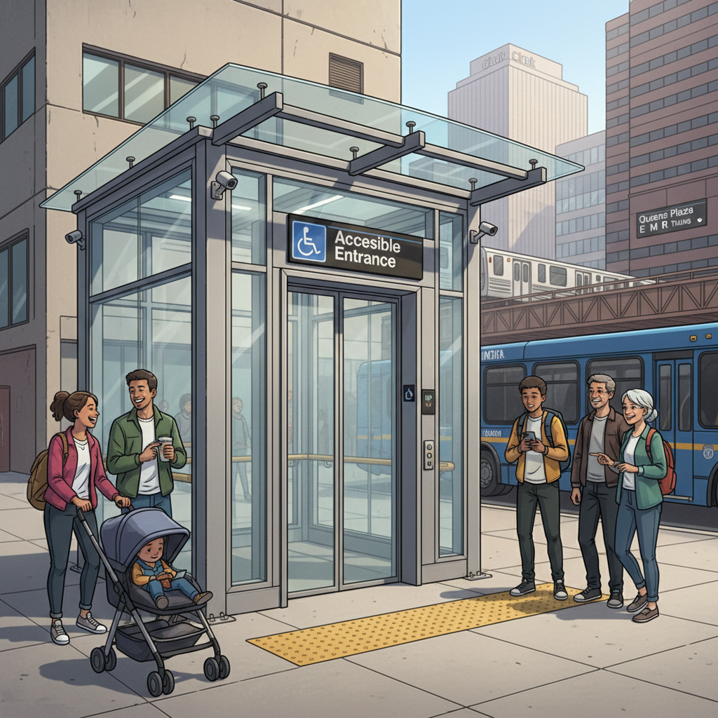 NYC Queens Plaza Elevators Upgraded for Better Access