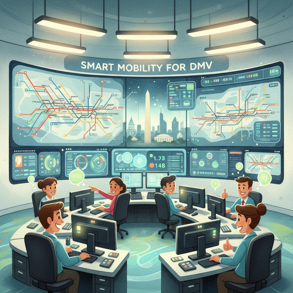 DC-Maryland-Virginia Metro Upgrades Staff Platform