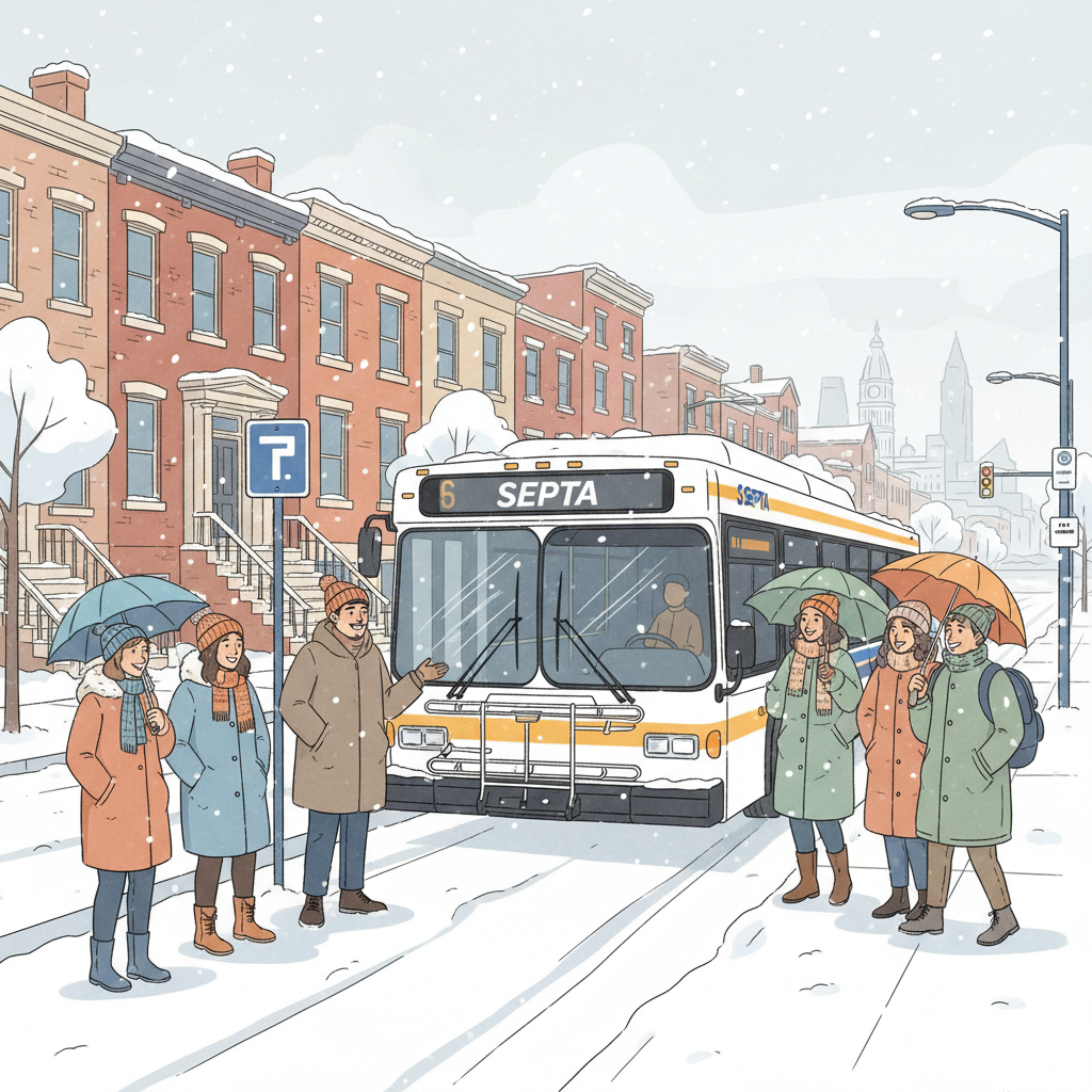 Philadelphia Preps for Snow — Transit Adapts