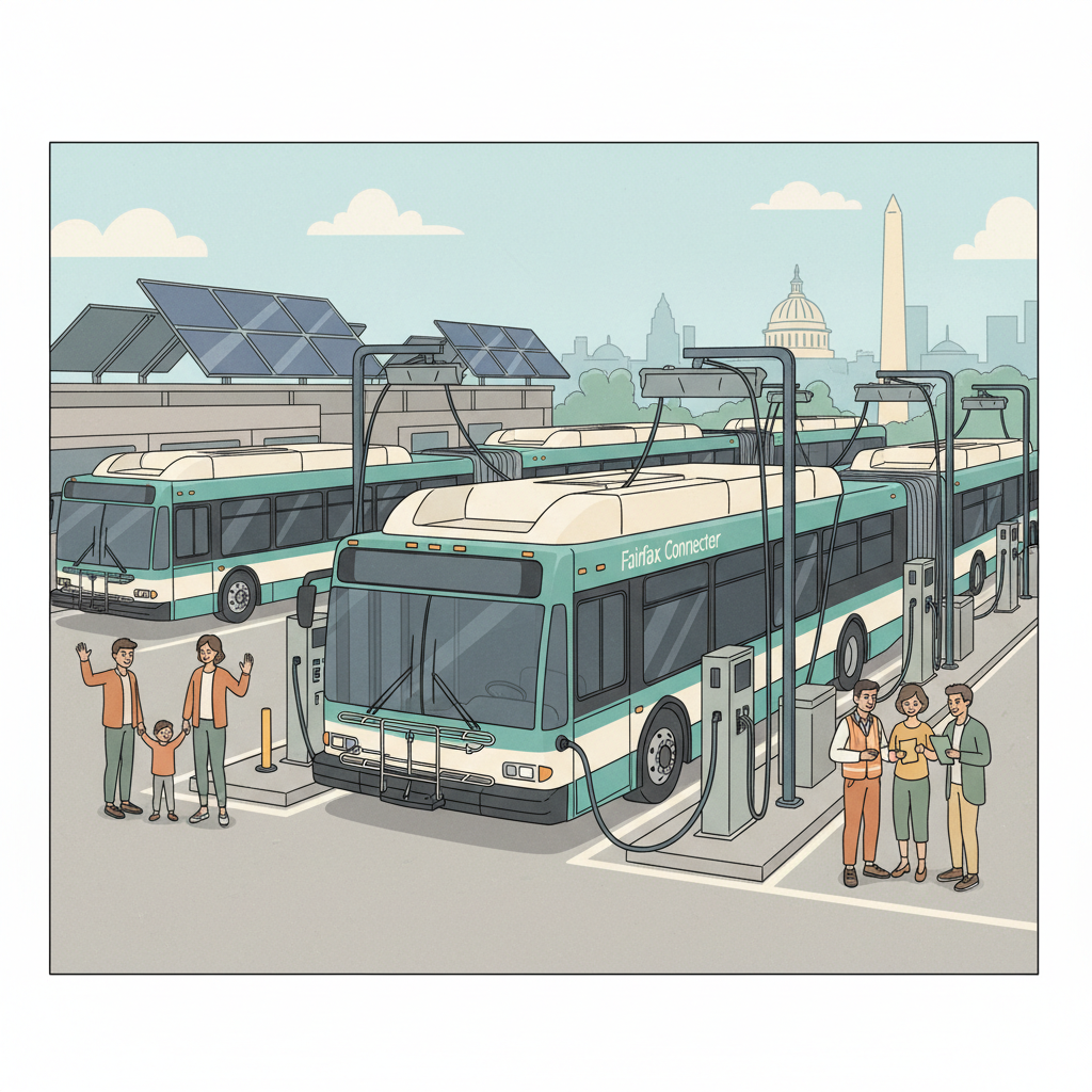 Fairfax Connector Goes Electric in DC Metro Area