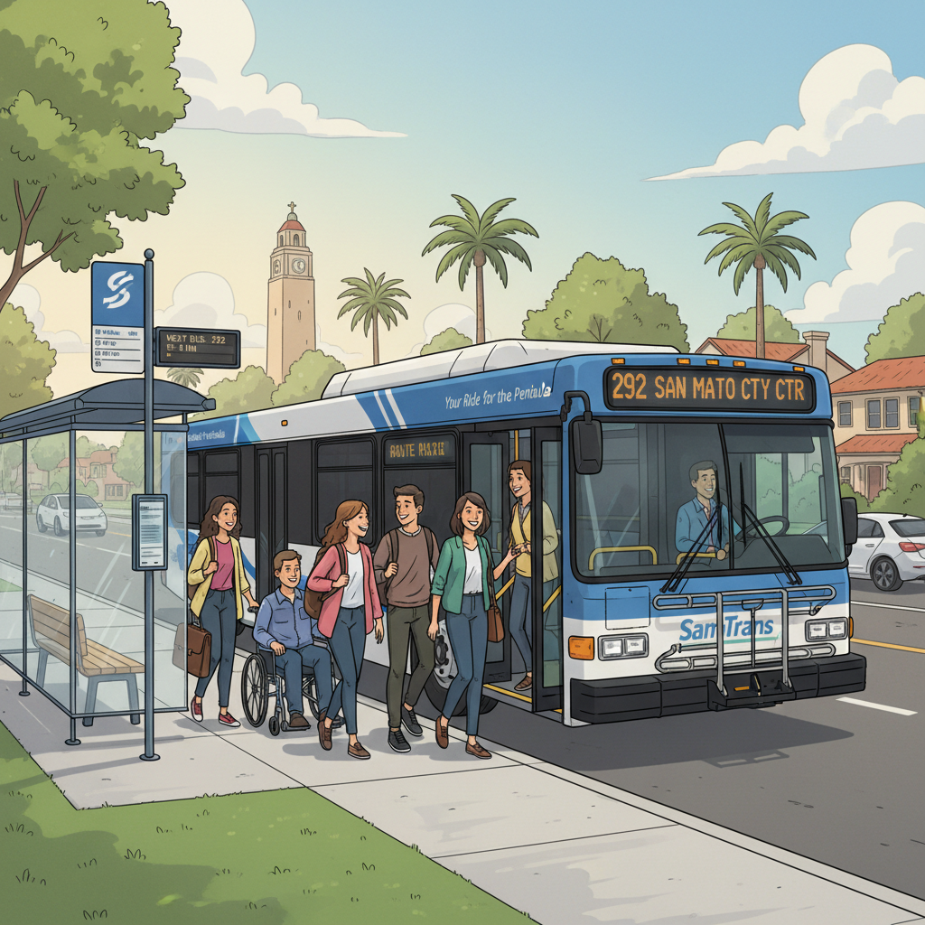 SamTrans Tunes 6 Routes to Match Rider Needs