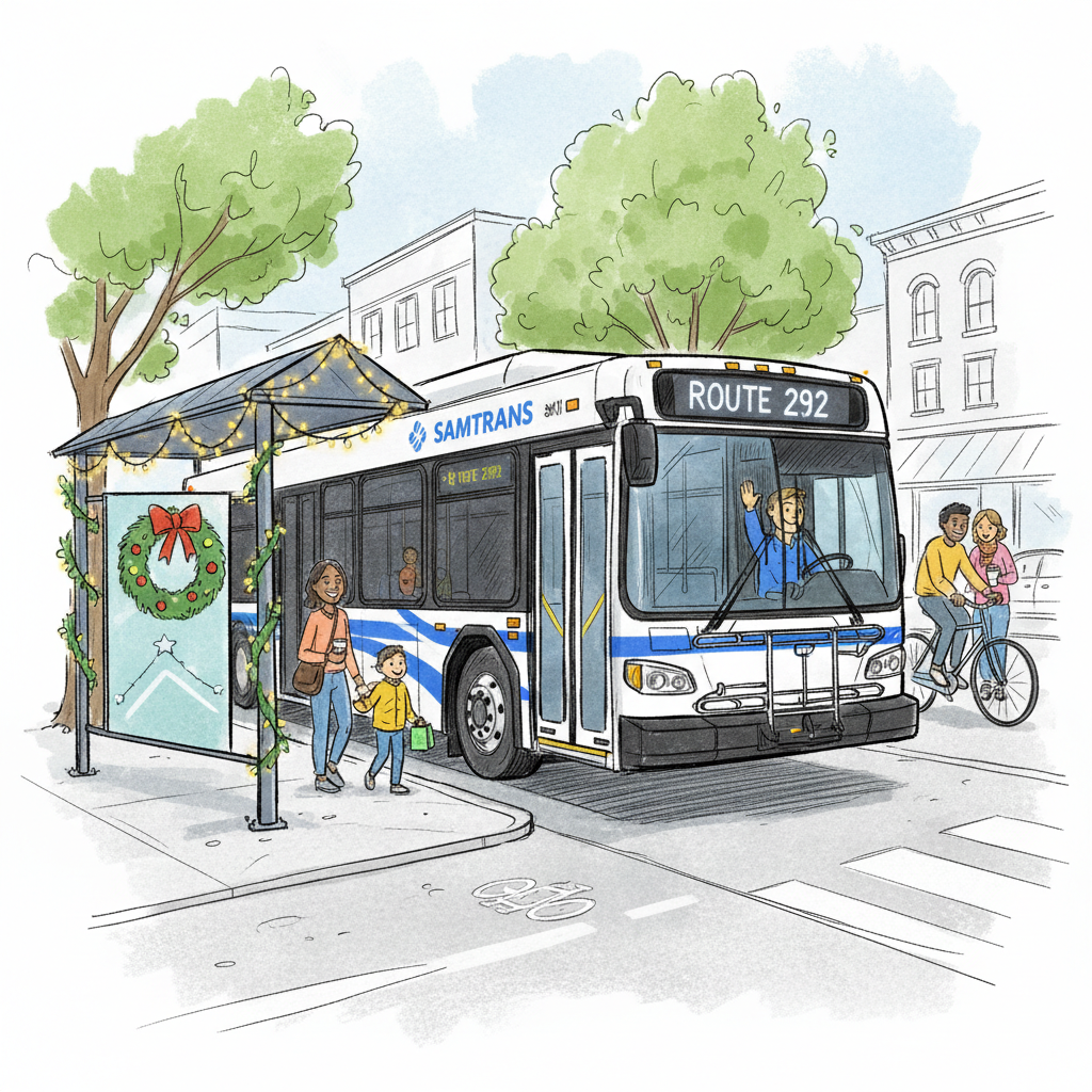 SamTrans Keeps SF Bay Area Moving This Christmas