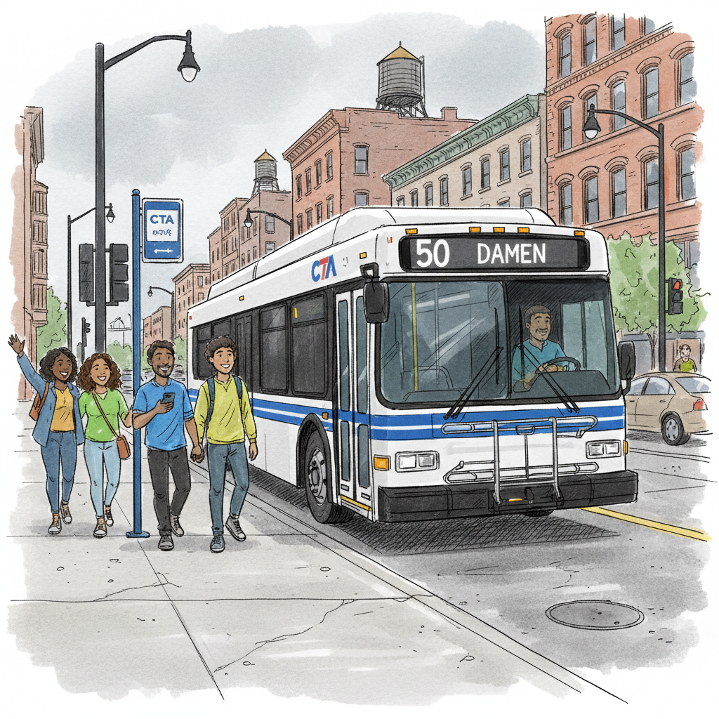 Chicago Route 50 Detour Shows Transit Adapting Fast