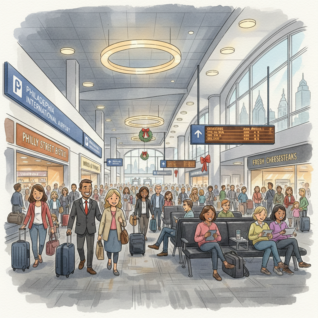 Philadelphia Holiday Rush: Transit Adapts to Peak Demand