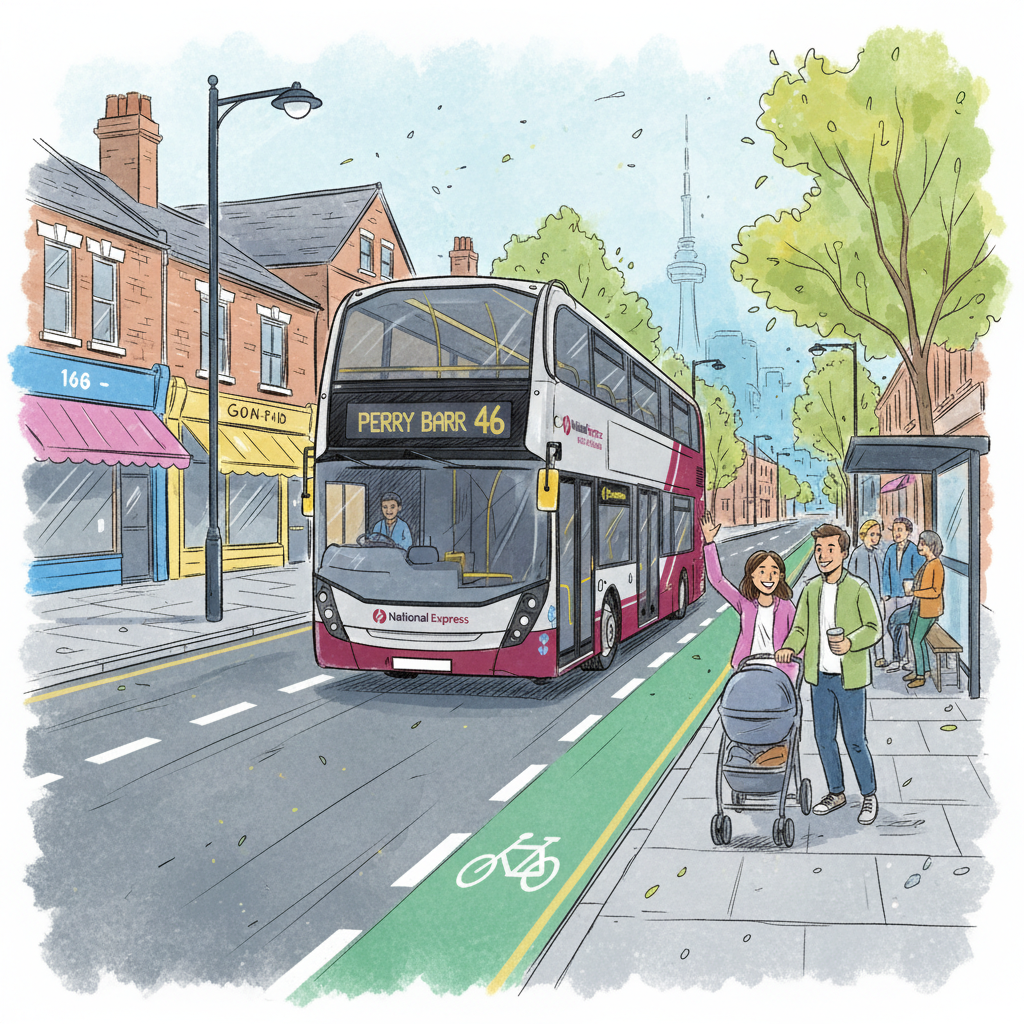 West Midlands Road Closure Prompts Transit Adjustments