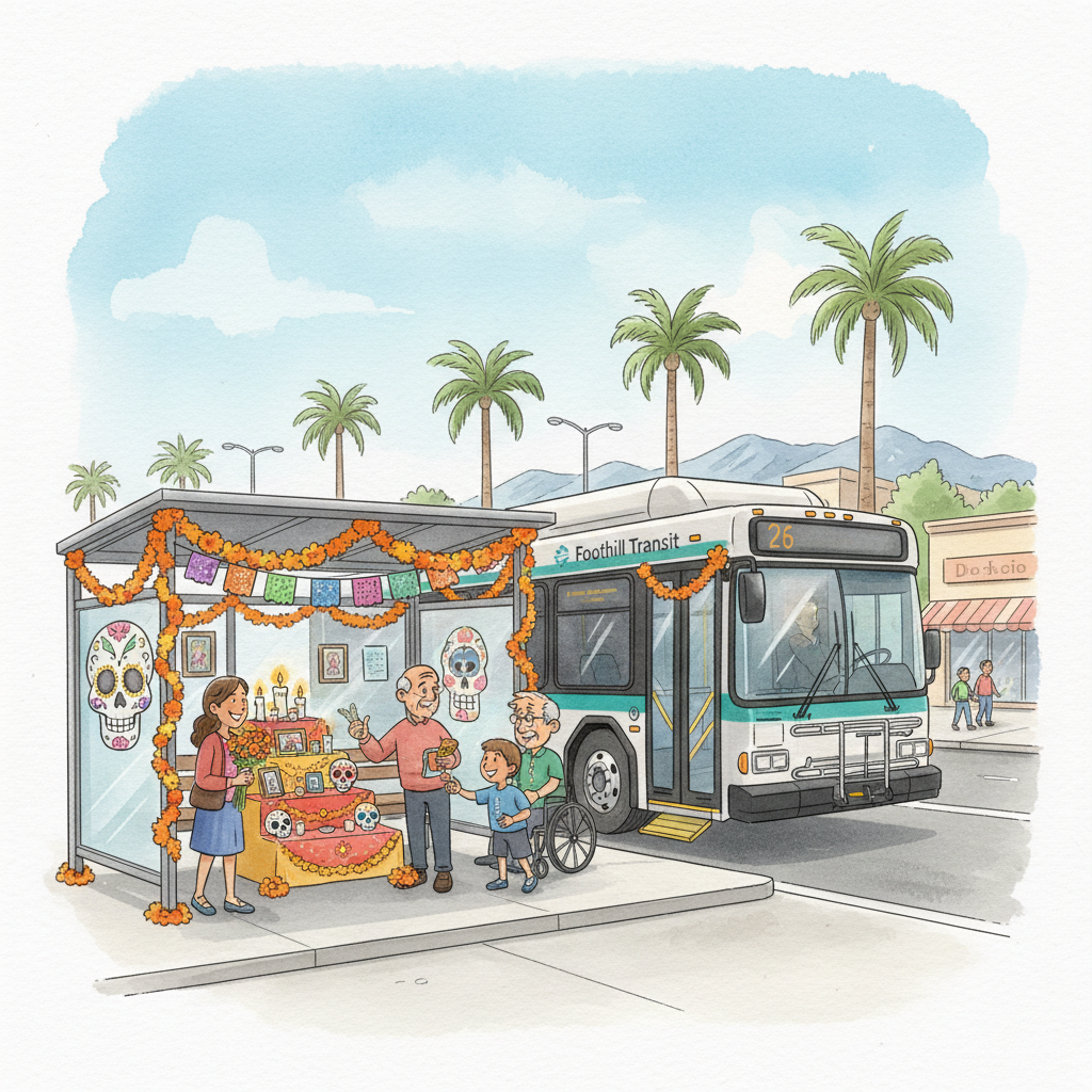 LA Transit Connects Communities for Day of the Dead