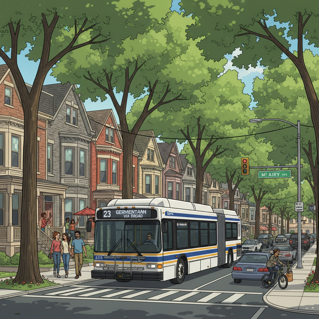 Philadelphia SEPTA Detours Support Community Race