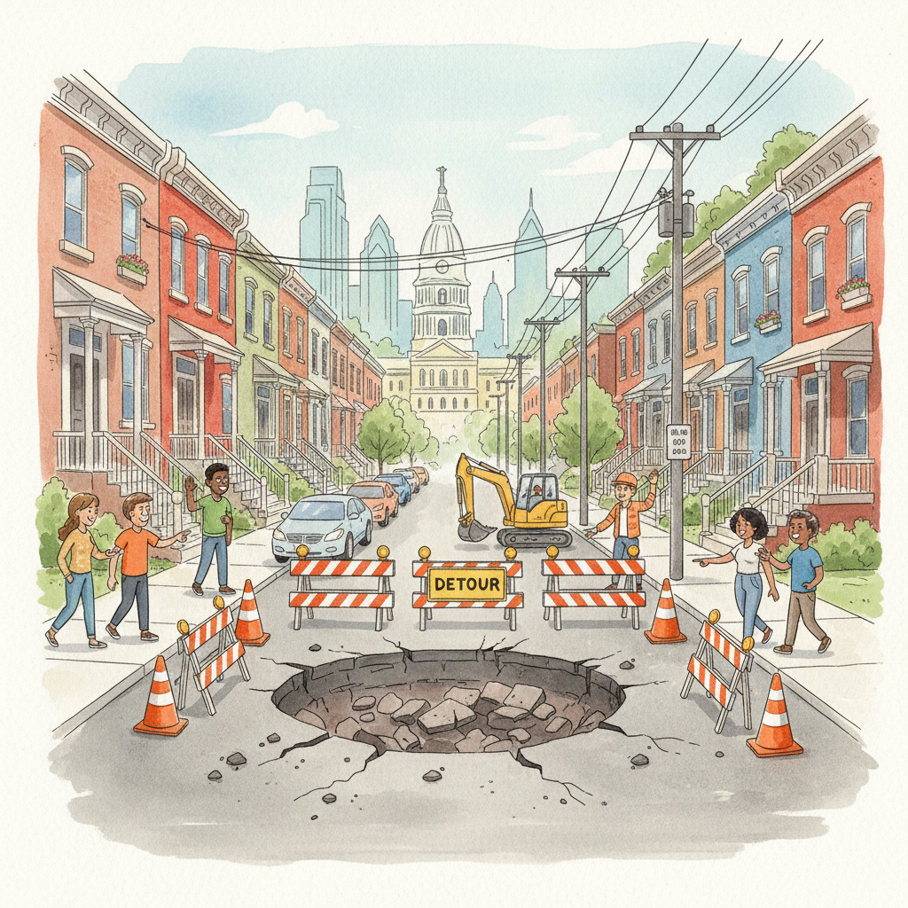 What Philly's Sinkhole Reveals About Civic Trust