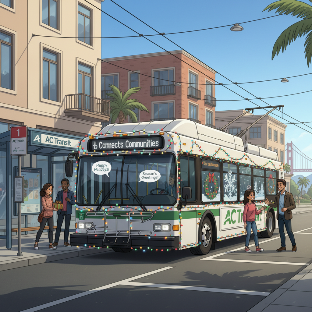 AC Transit's Holiday Bus Brings Free Rides to East Bay