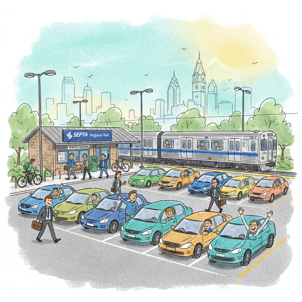 SEPTA Raises Parking Fees to Adapt Operations