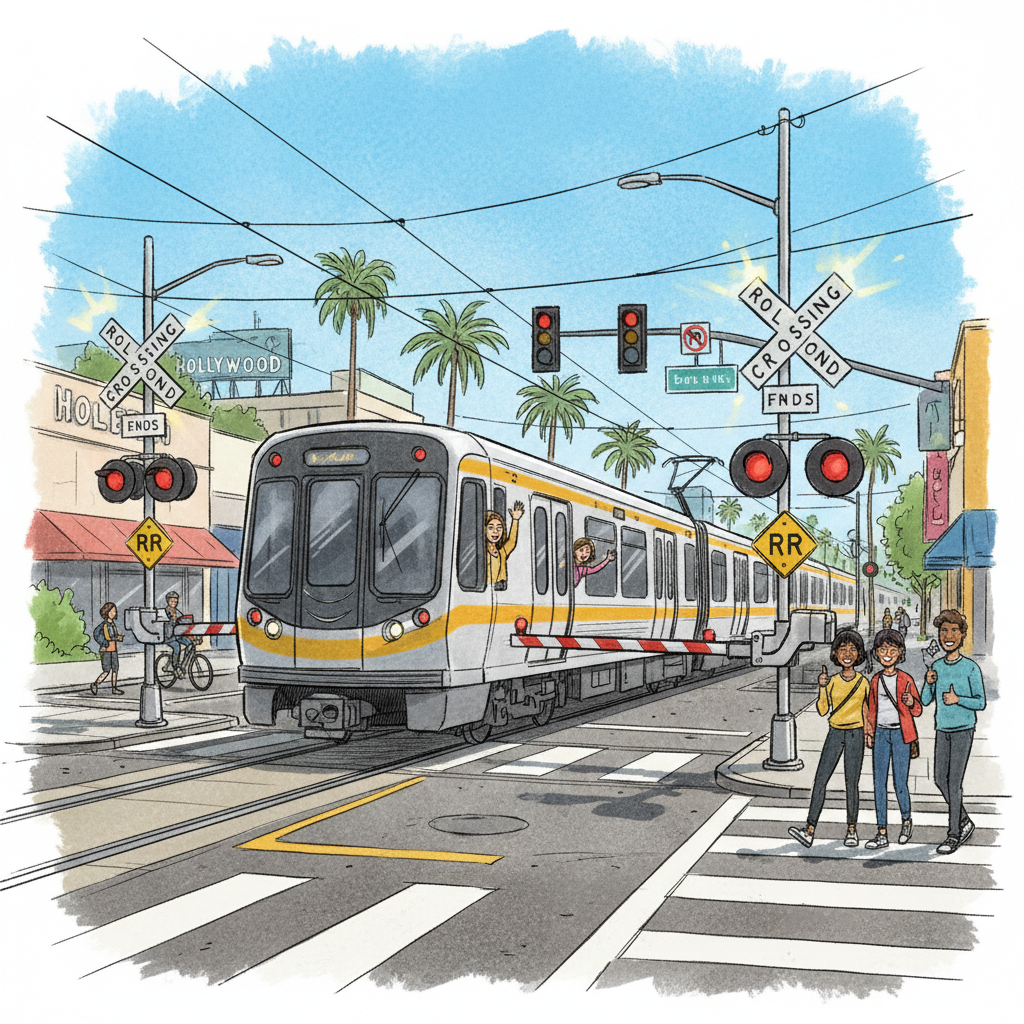 LA Metro Fixes Signal Glitch at Key Crossing