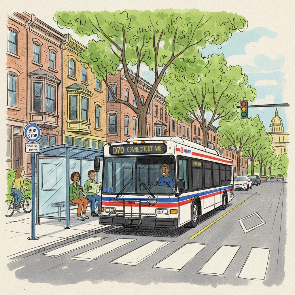 DC D70 Stop Closes — Riders Adapt to Route Changes