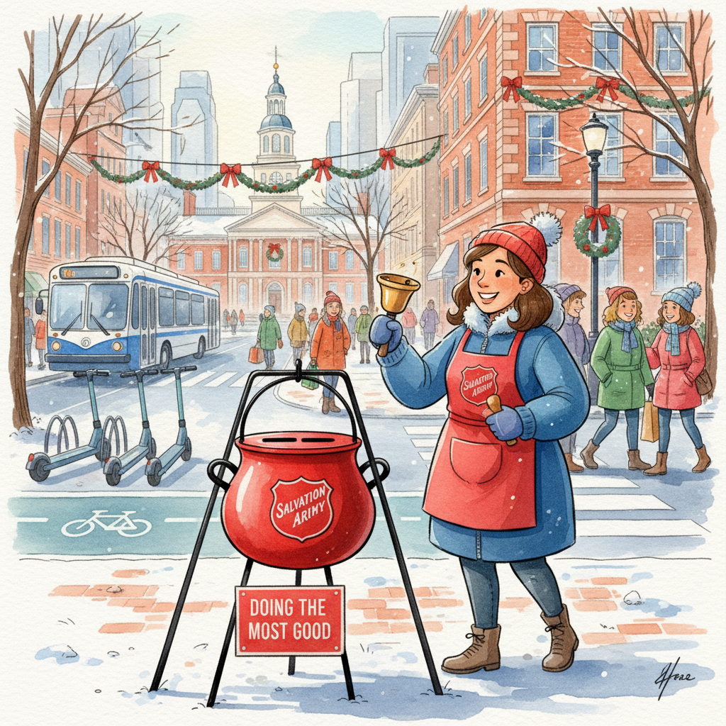 Philadelphia Red Kettle Drive Brings Holiday Hope