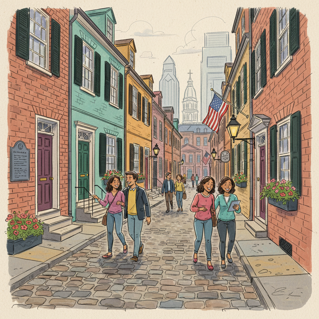 Philadelphia Adds Green Space Near Historic Elfreth's Alley