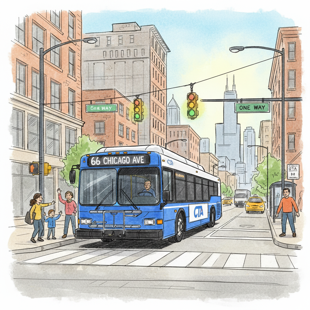Chicago CTA Adapts Route 125 to Keep Riders Moving