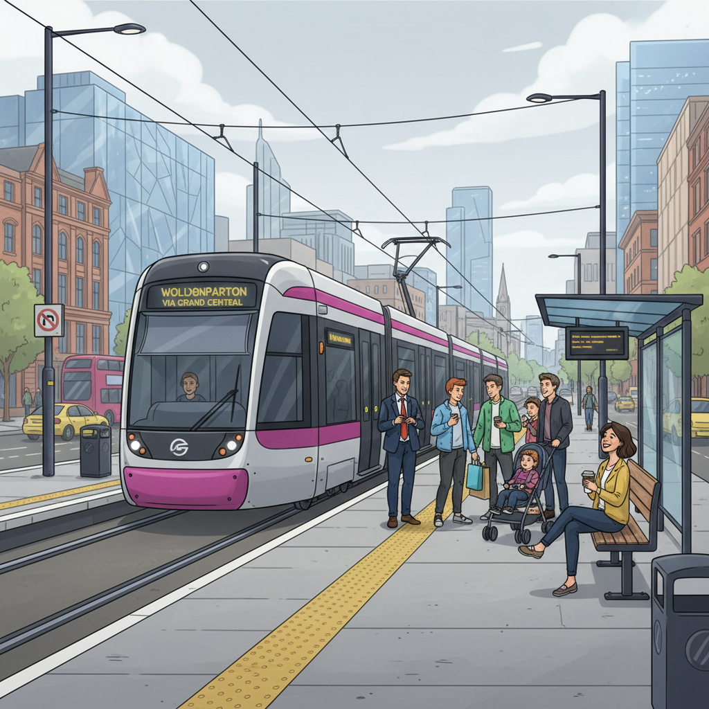 West Midlands Transit Halts — Trams Set to Return