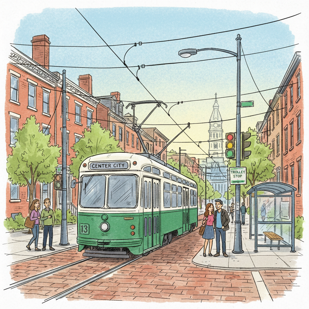 Philadelphia Trolleys Back on Track After Disruption