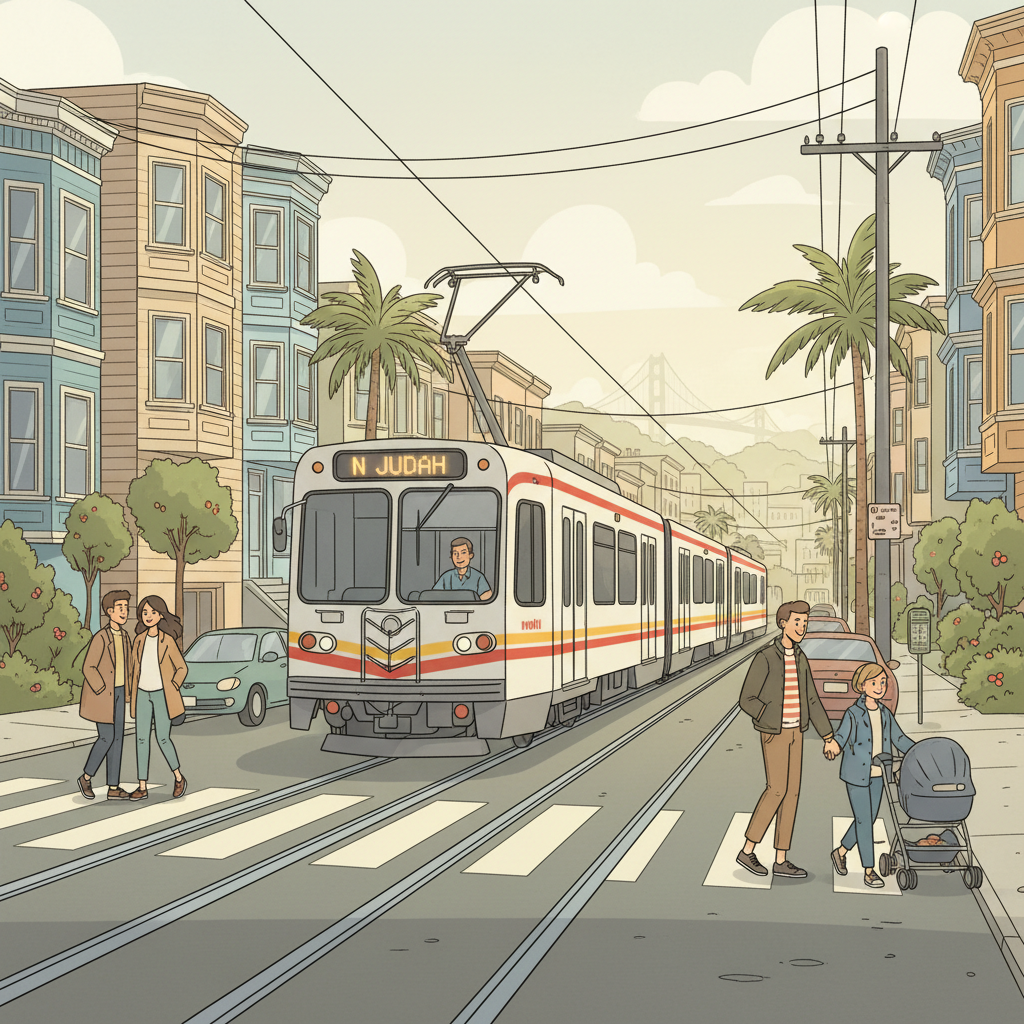 SF N Judah Resumes After Track Blockage Cleared
