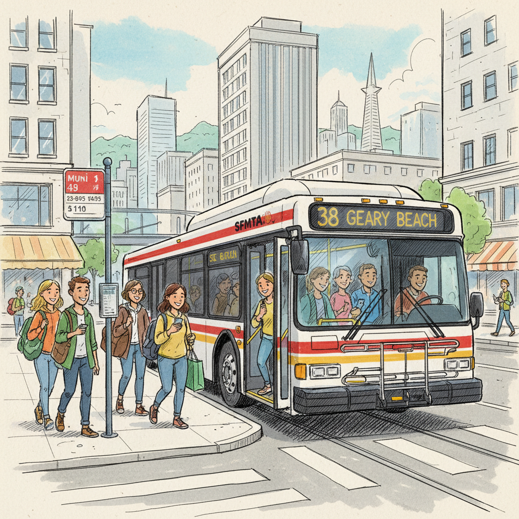 SF Muni Adapts Schedule for Nov 28 Service Shift