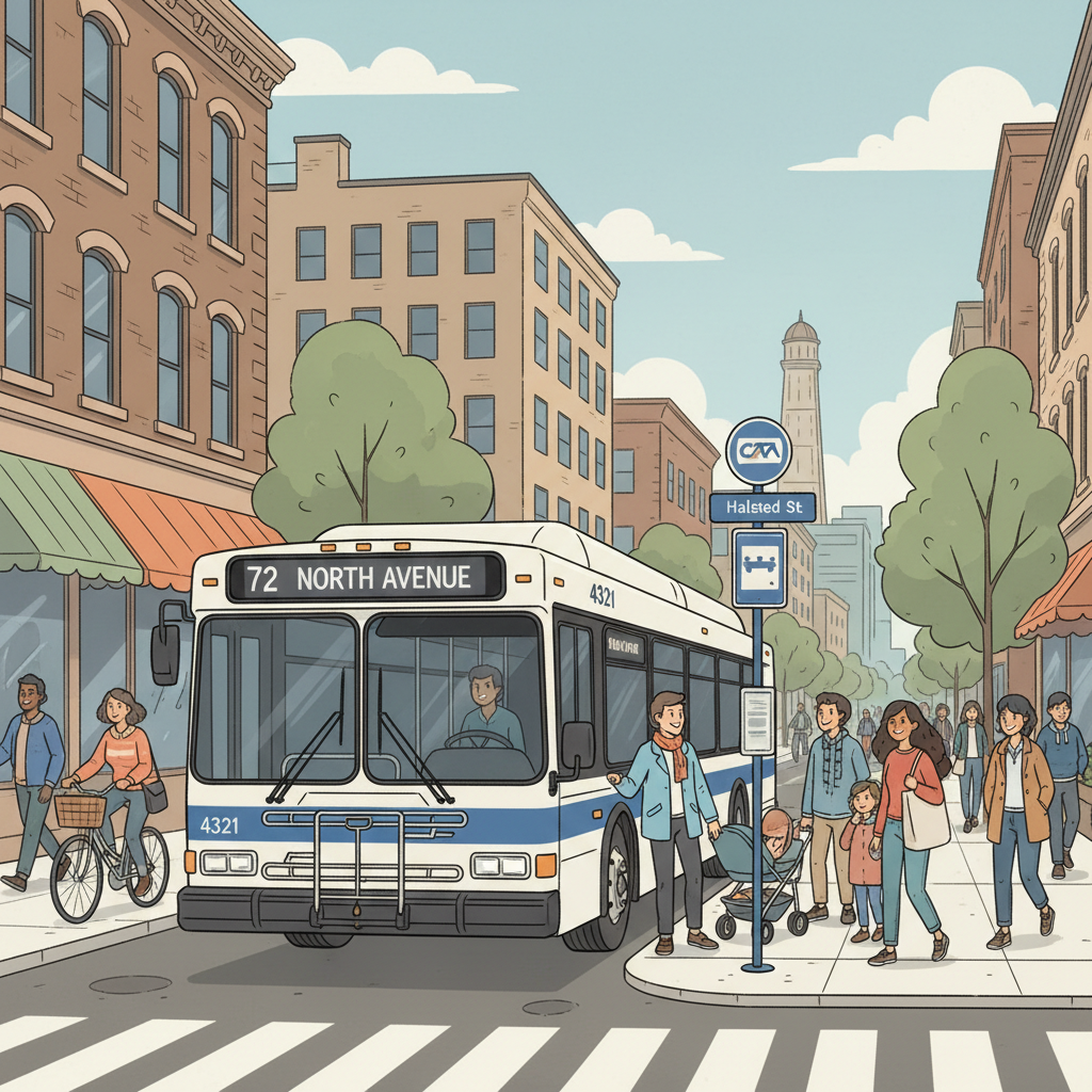 Chicago CTA Boosts Route 72 Service Frequency